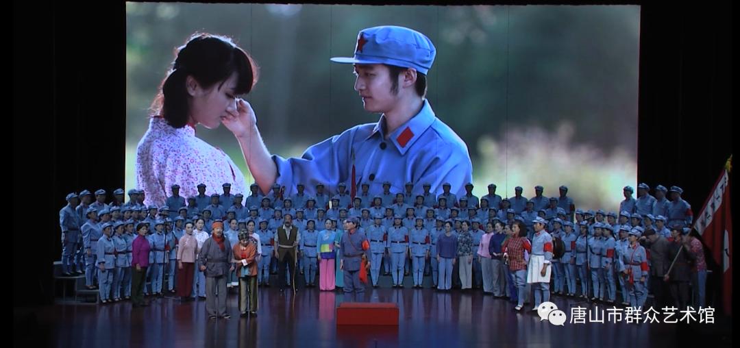 社区庆七一廉洁文艺演出,唐山市群众艺术馆展演