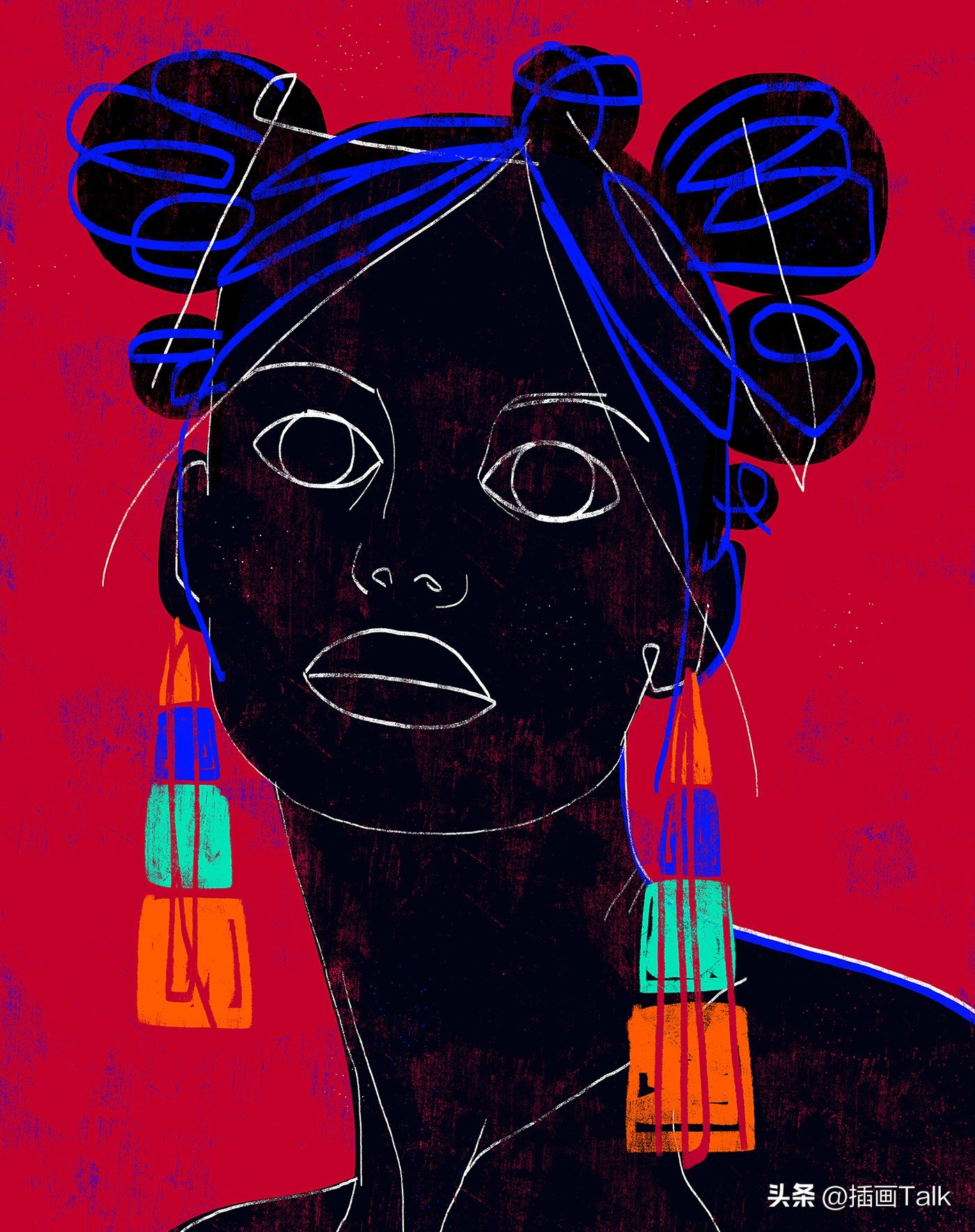 巴西插画师可爱动物,巴西插画家janaglatt的插画