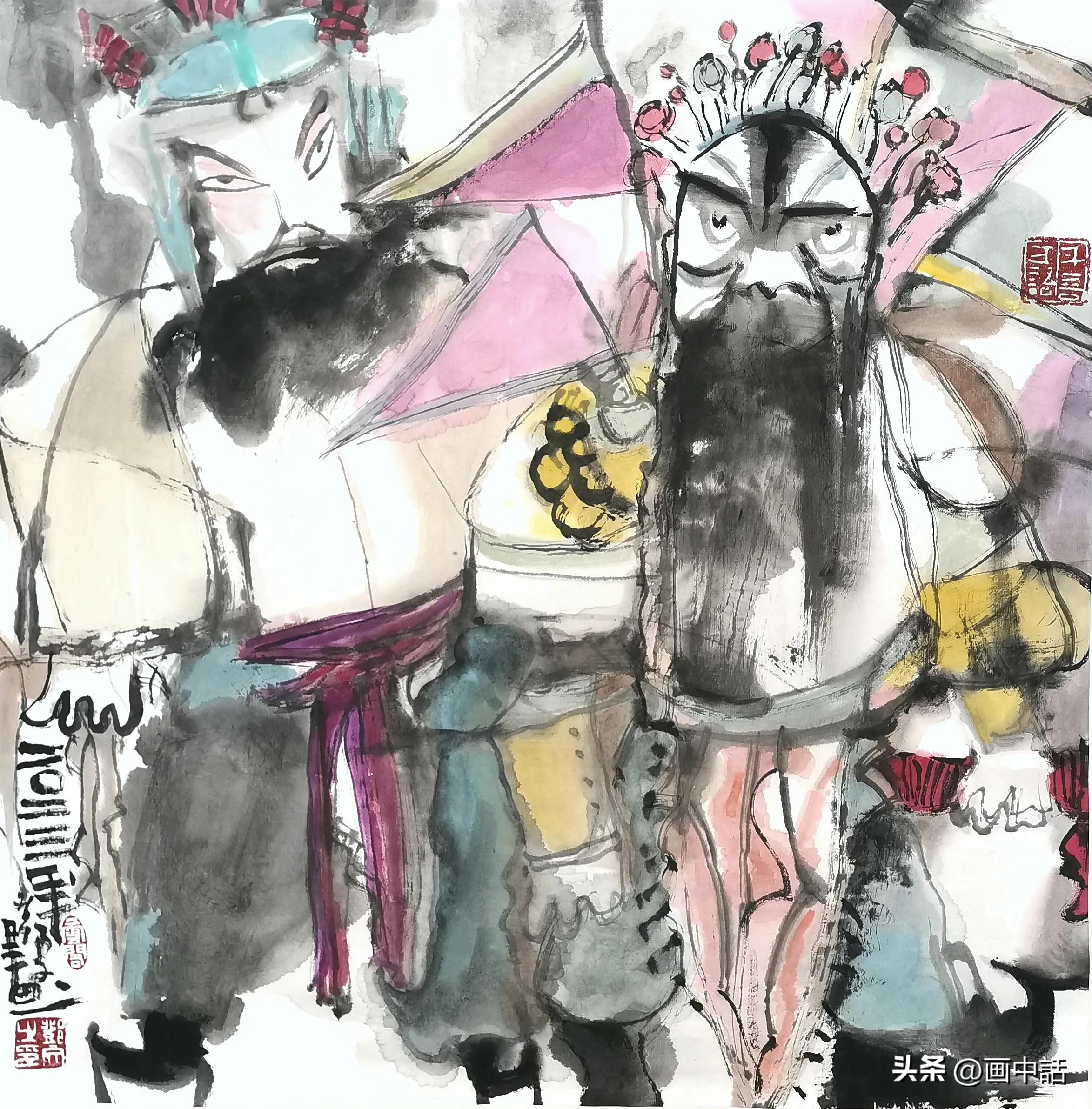 【*今条头日**】“梦”与“戏”/邓文绘画作品