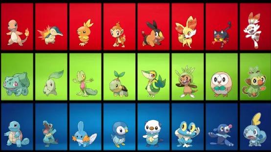 和以前的宝可梦重逢,历代宝可梦通关阵容