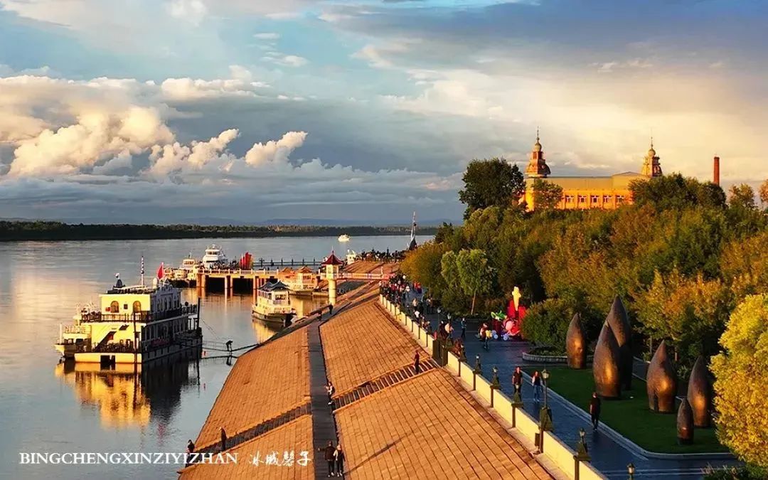 黑龙江恐龙之乡嘉荫县,中俄边境伊春市嘉荫县