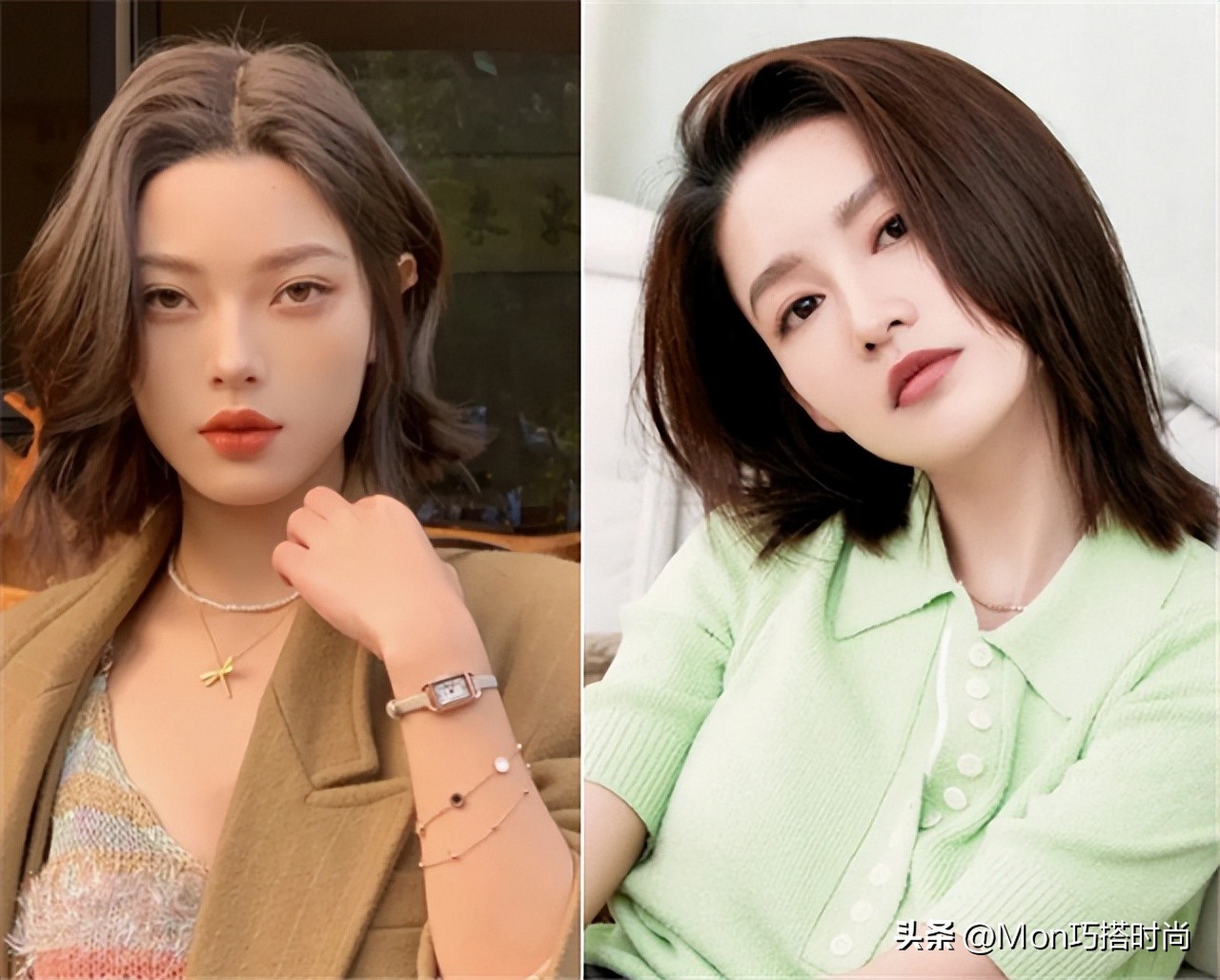 剪短发不要层次,今年最流行的懒人烫减龄发