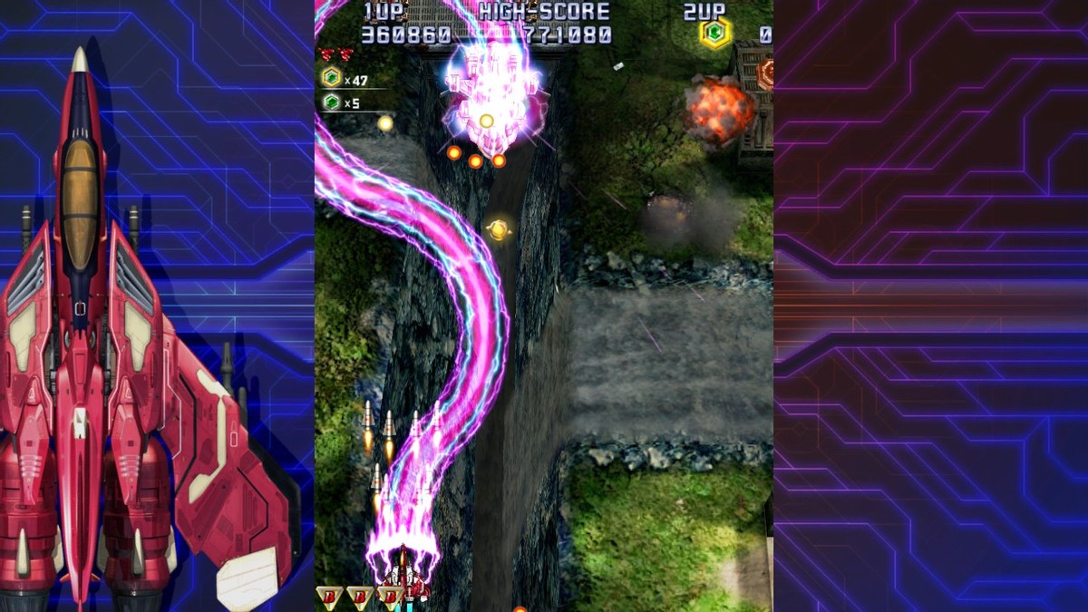 加入混音版音乐的《雷电4》，玩起来更带感了