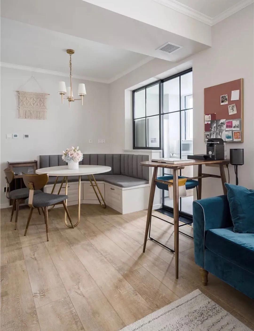 小户型餐厅卡座设计30款,小户型3平米卡座餐厅