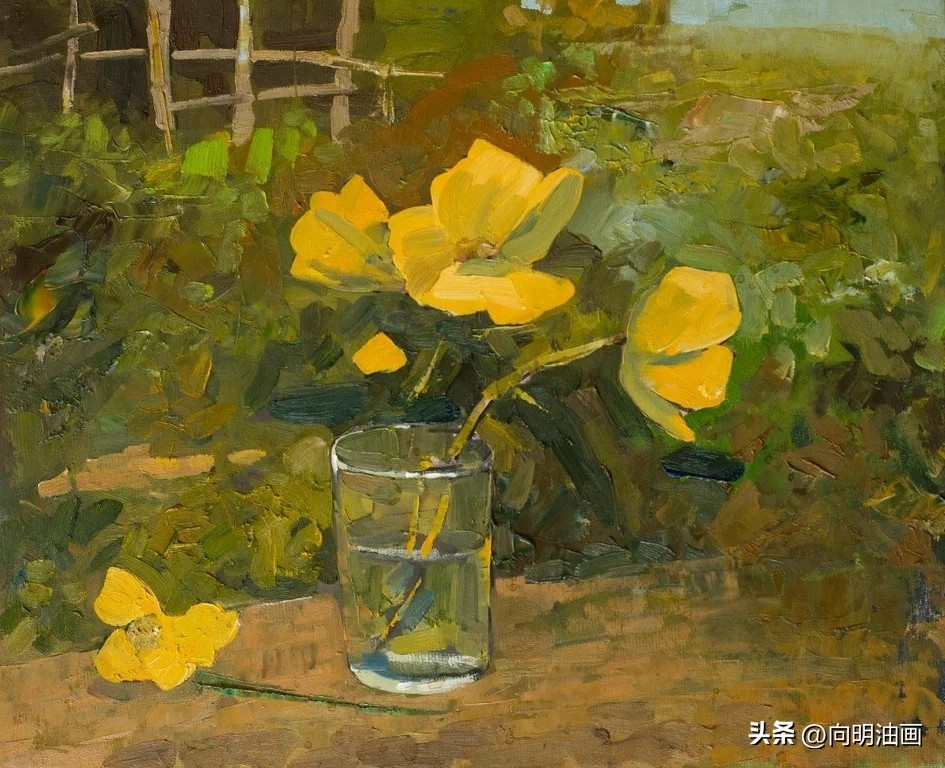 俄罗斯阿巴库莫夫油画作品欣赏,俄罗斯画家马什科夫风景油画作品