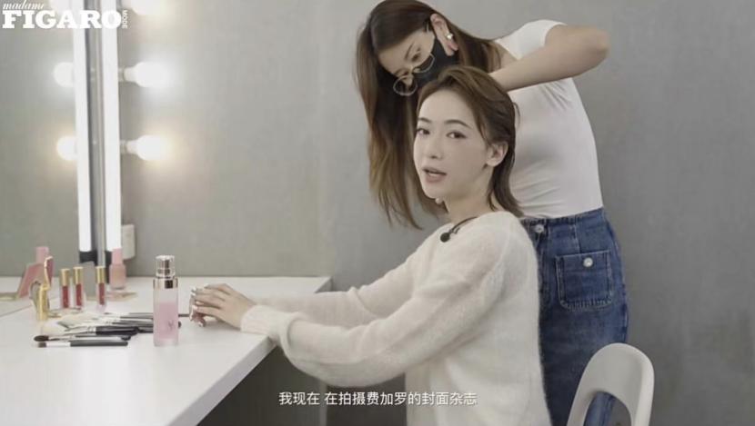 吴谨言同款ubras紫色,吴谨言同款studio和山茶花