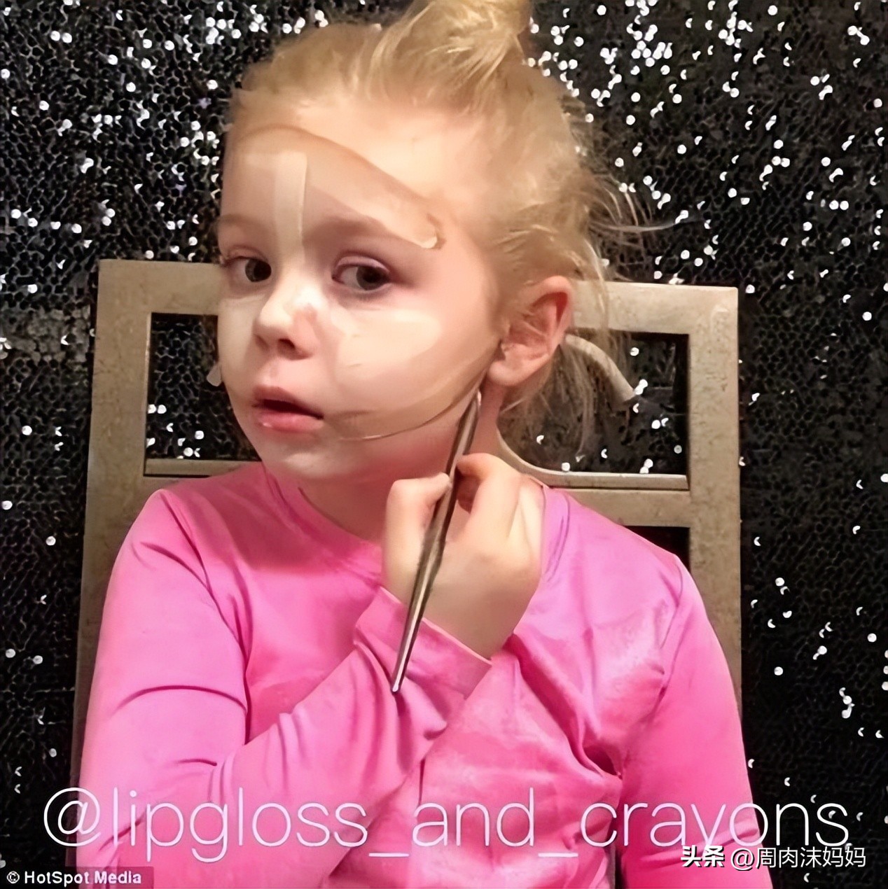 贝克汉姆和八岁女儿,贝克汉姆女儿小时候不走路