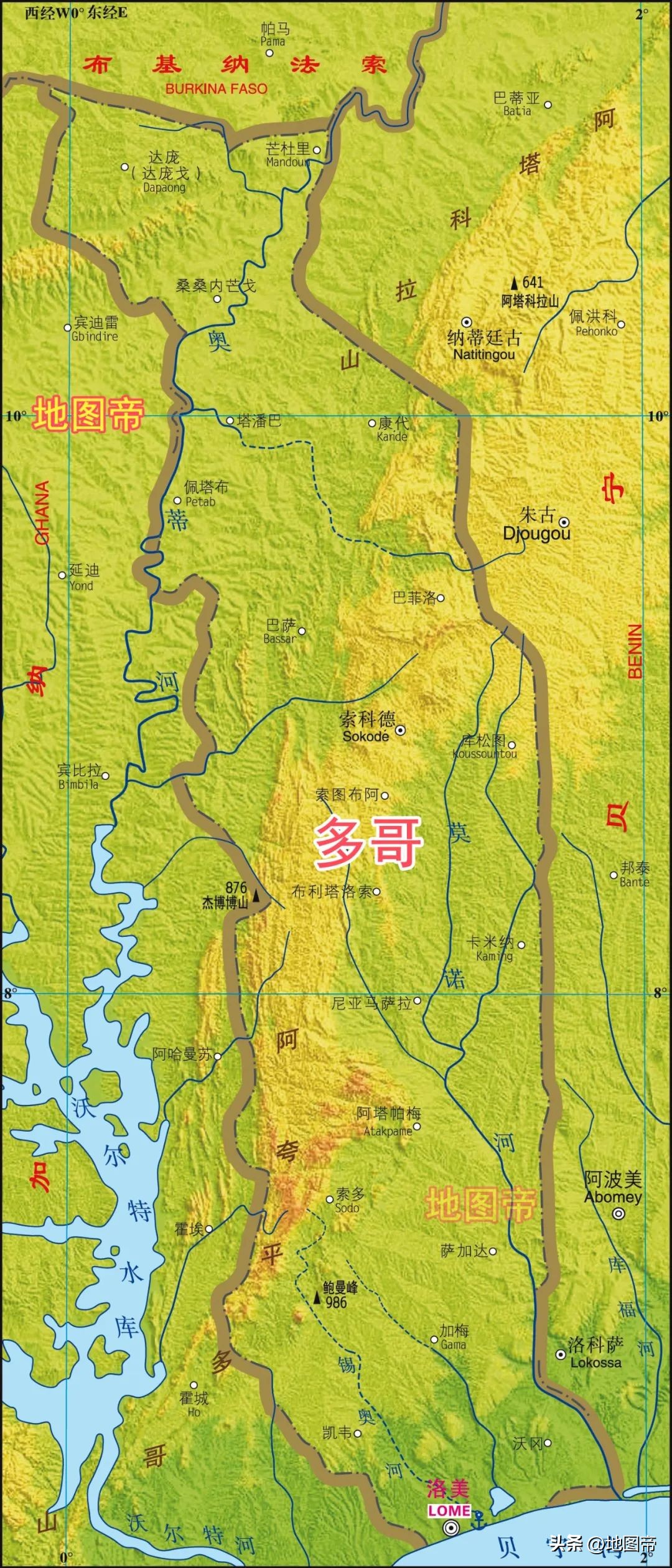 南非东非西非中非,南非中非西非