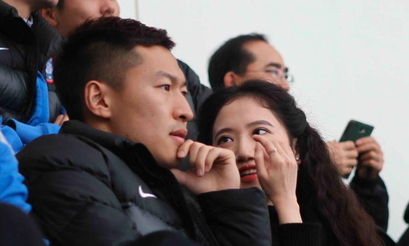 国足太太团斗艳美如画,国足太太团真实身材