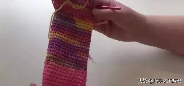 成人毛线长筒袜子的钩织教程,花边镂空蕾丝短袜防滑地板袜