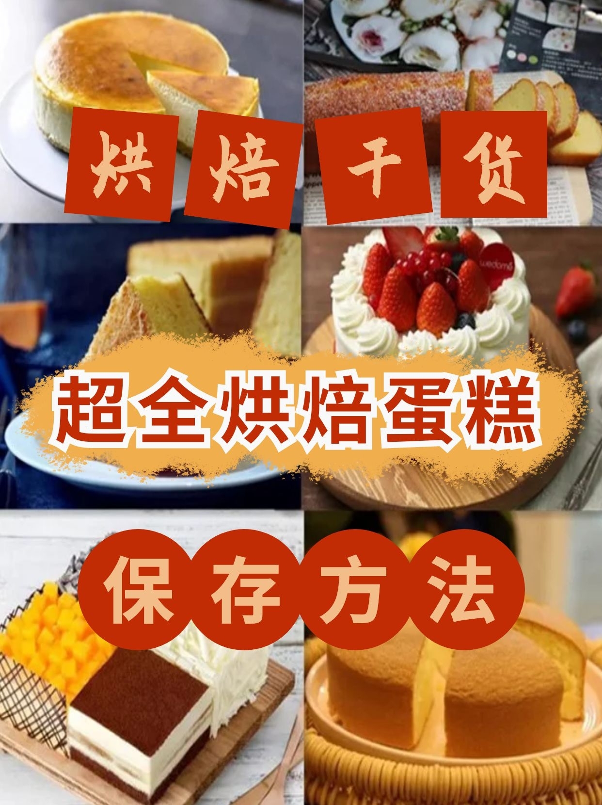 烘焙蛋糕图片怎么保存,烘焙的甜点蛋糕如何保存