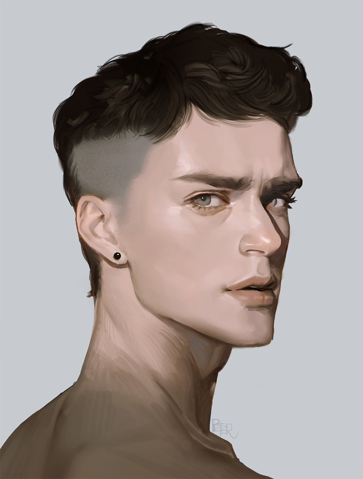 简单头像高级简约手绘清新意境,简洁个性头像手绘好看