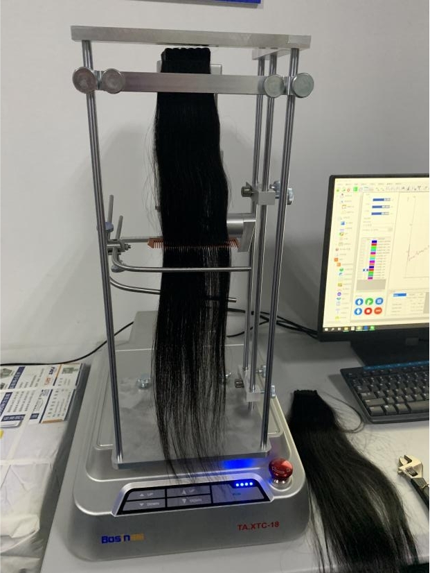 测头发柔顺度,头发柔顺软化测试