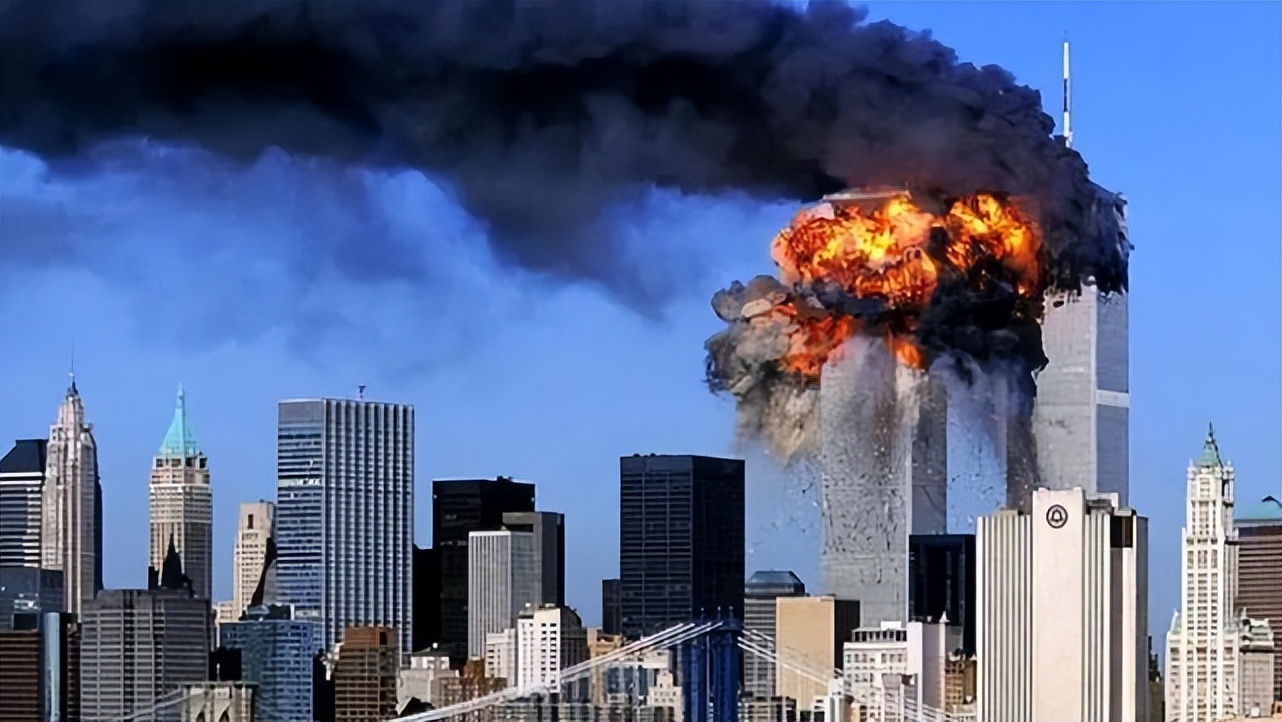 911事件真实画面飞机撞大楼全过程,911事件撞五角大楼真实录像全过程