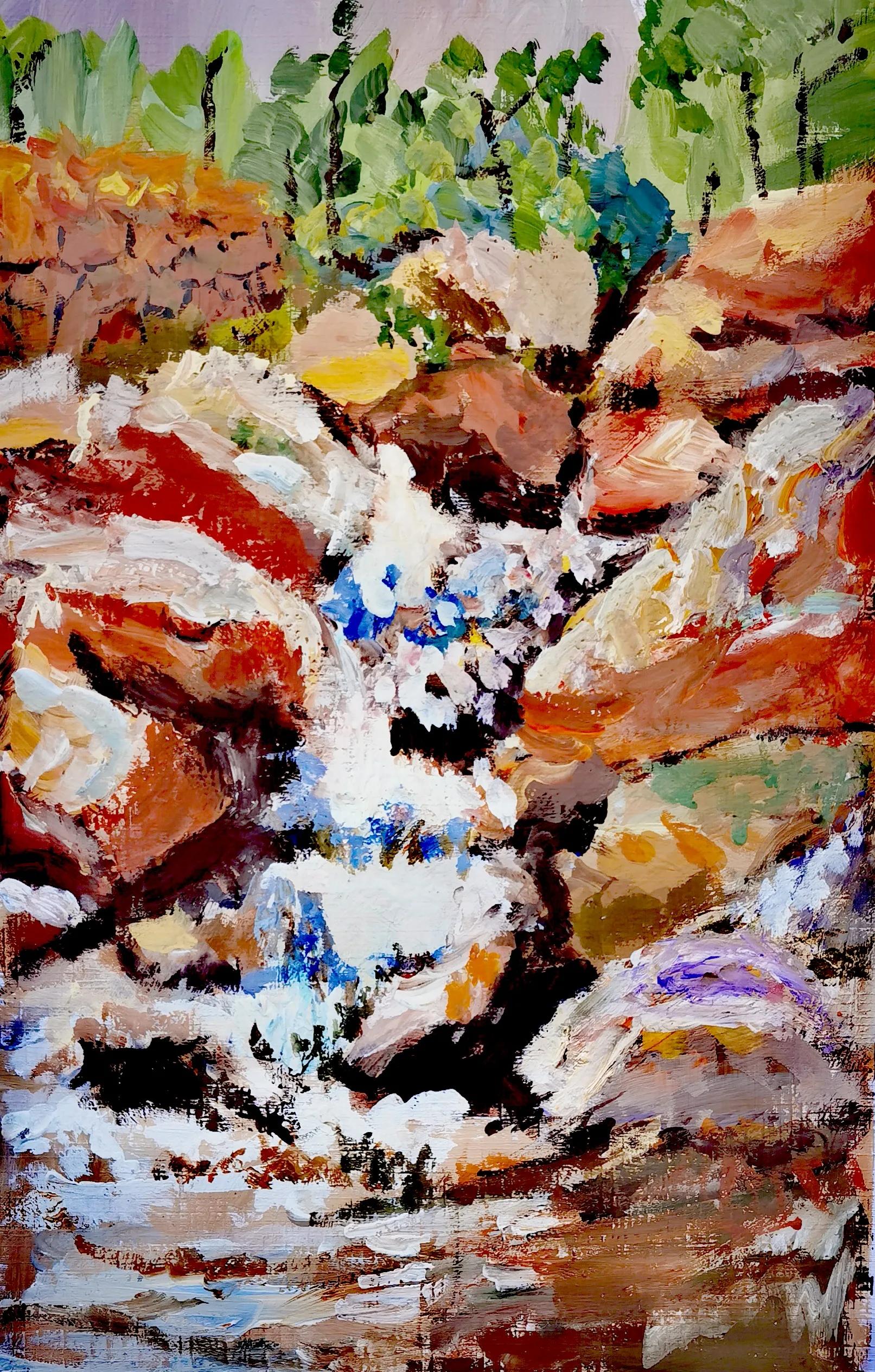 叶县迎国庆书画展,叶县融通实验高中国庆画展