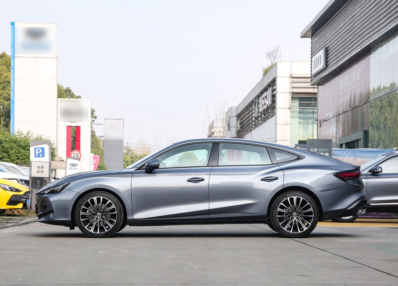 2020款平民双门轿跑,新一代mg7最新官图