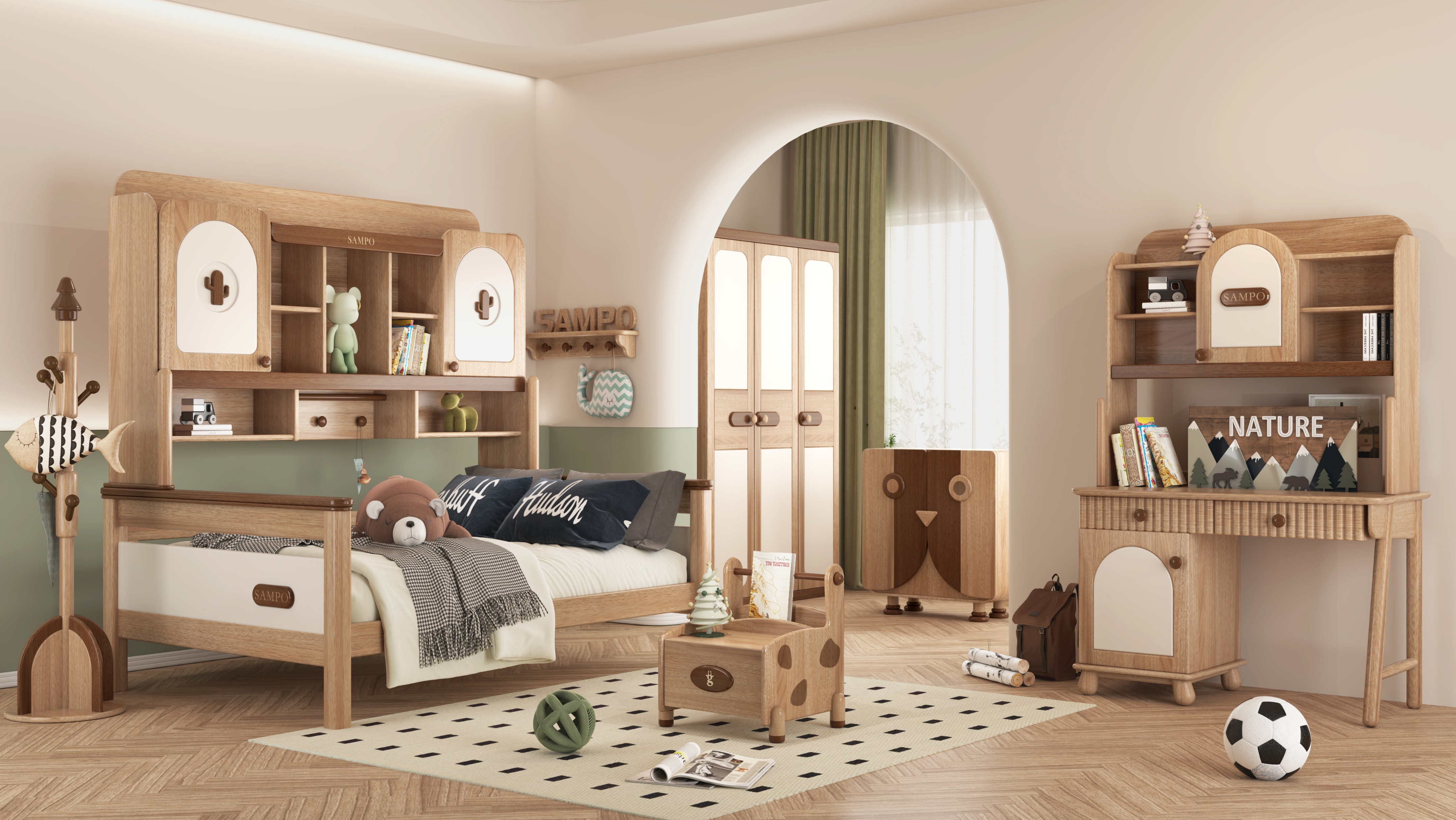 儿童家具品牌有哪些,哈睿青少年儿童家具