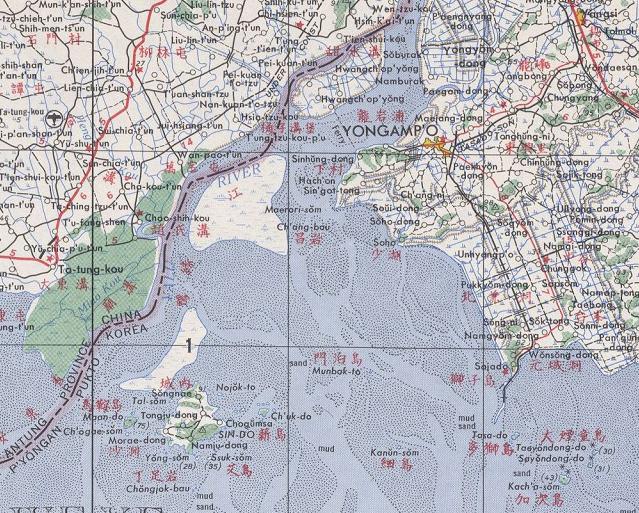 丹东鸭绿江入海口,鸭绿江出海口是怎样失去的