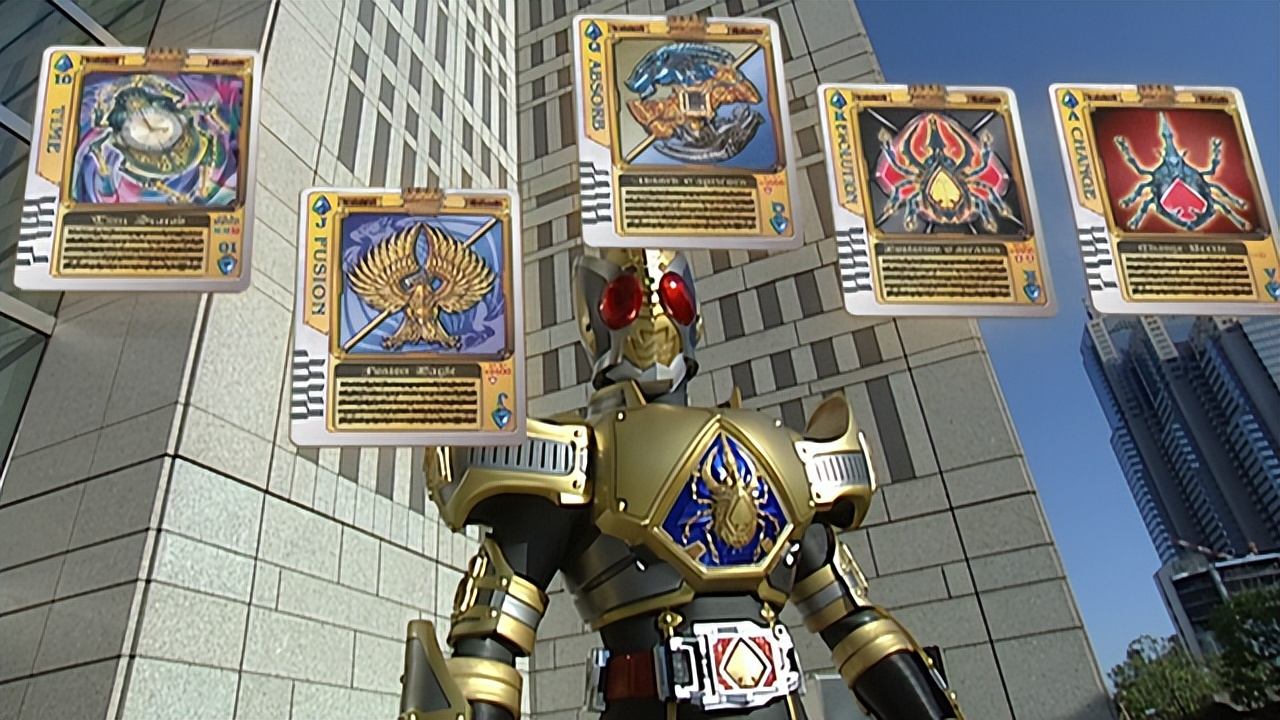 假面骑士剑第一次变成终极形态,假面骑士剑崎形态