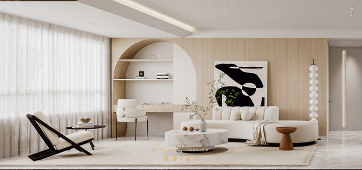 安排个书架墙，是家里最好的不动产，如此看来，完全没必要空间房