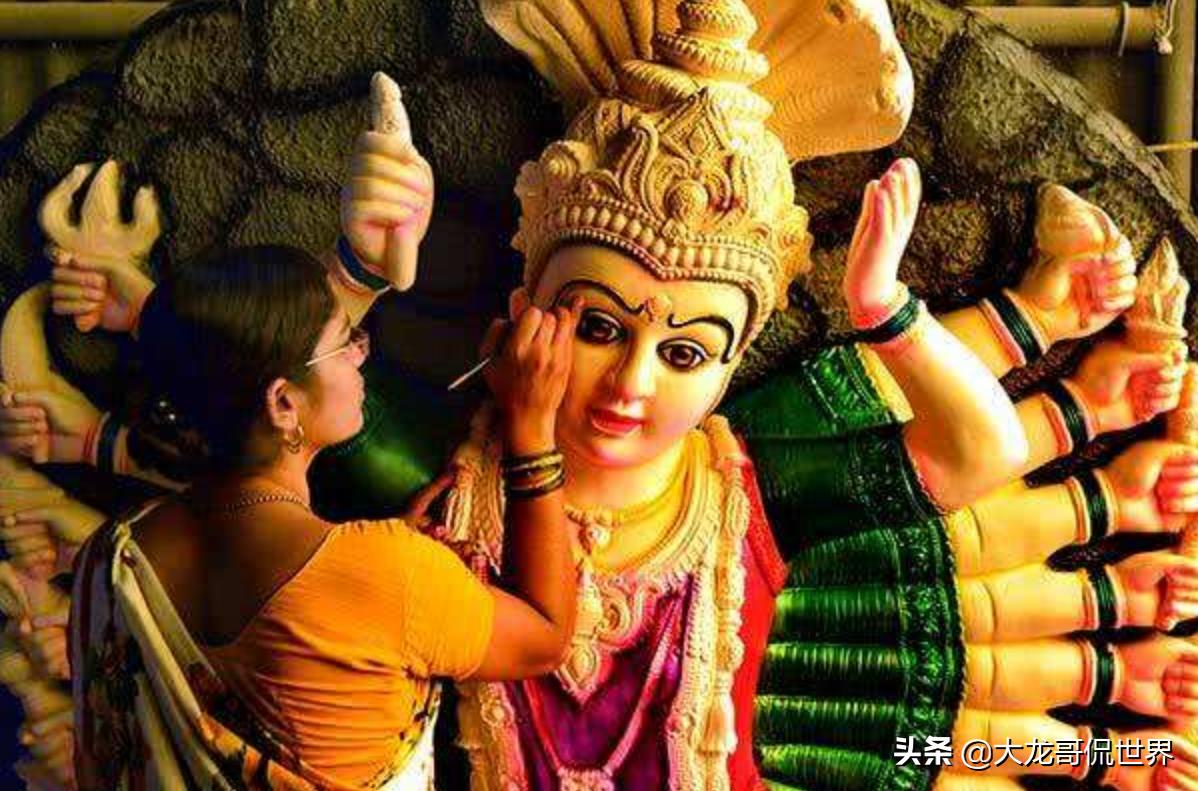 印度庆典女神节,印度女神节完整视频