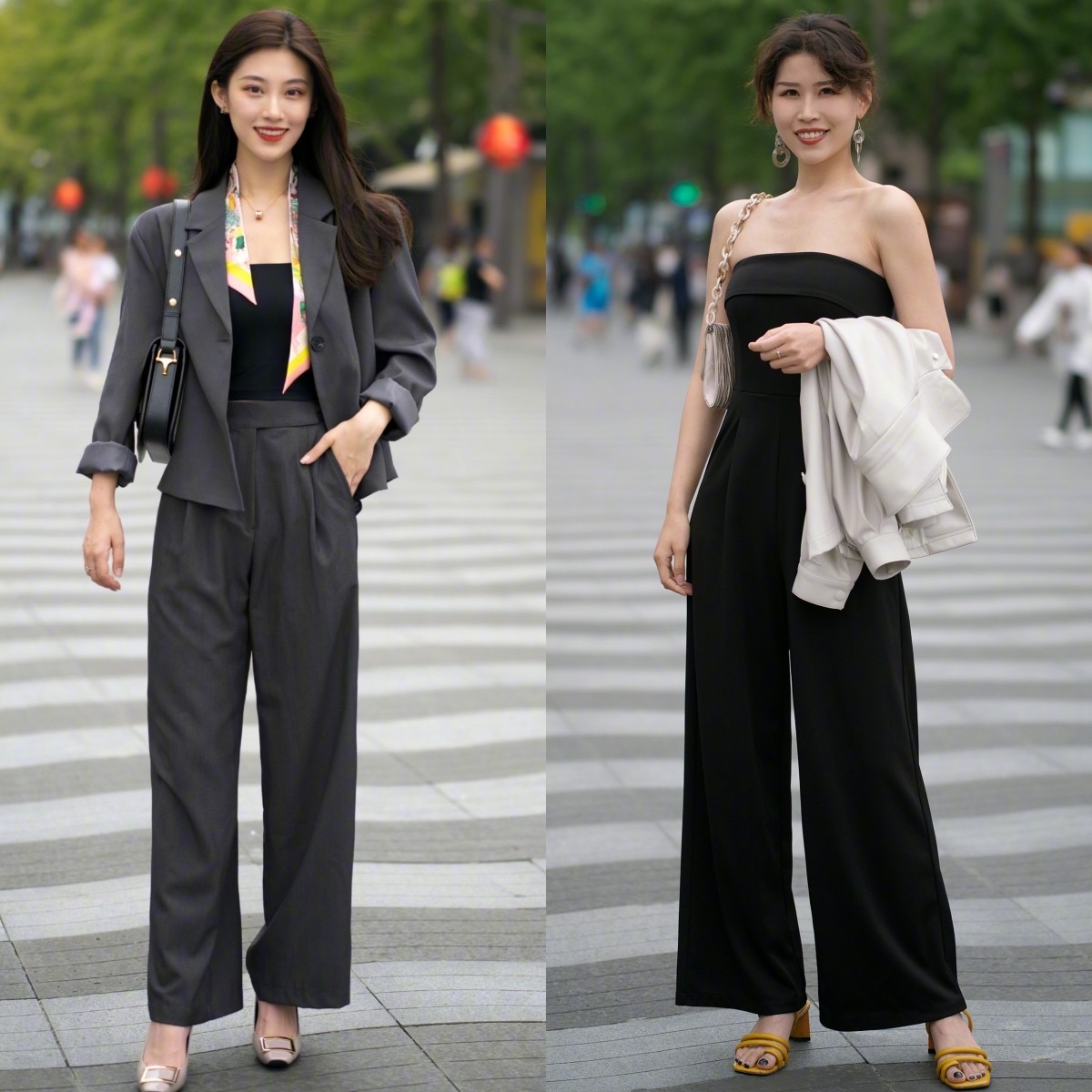 穿宽腿阔腿裤怎么搭配鞋,阔腿裤配什么鞋好看视频