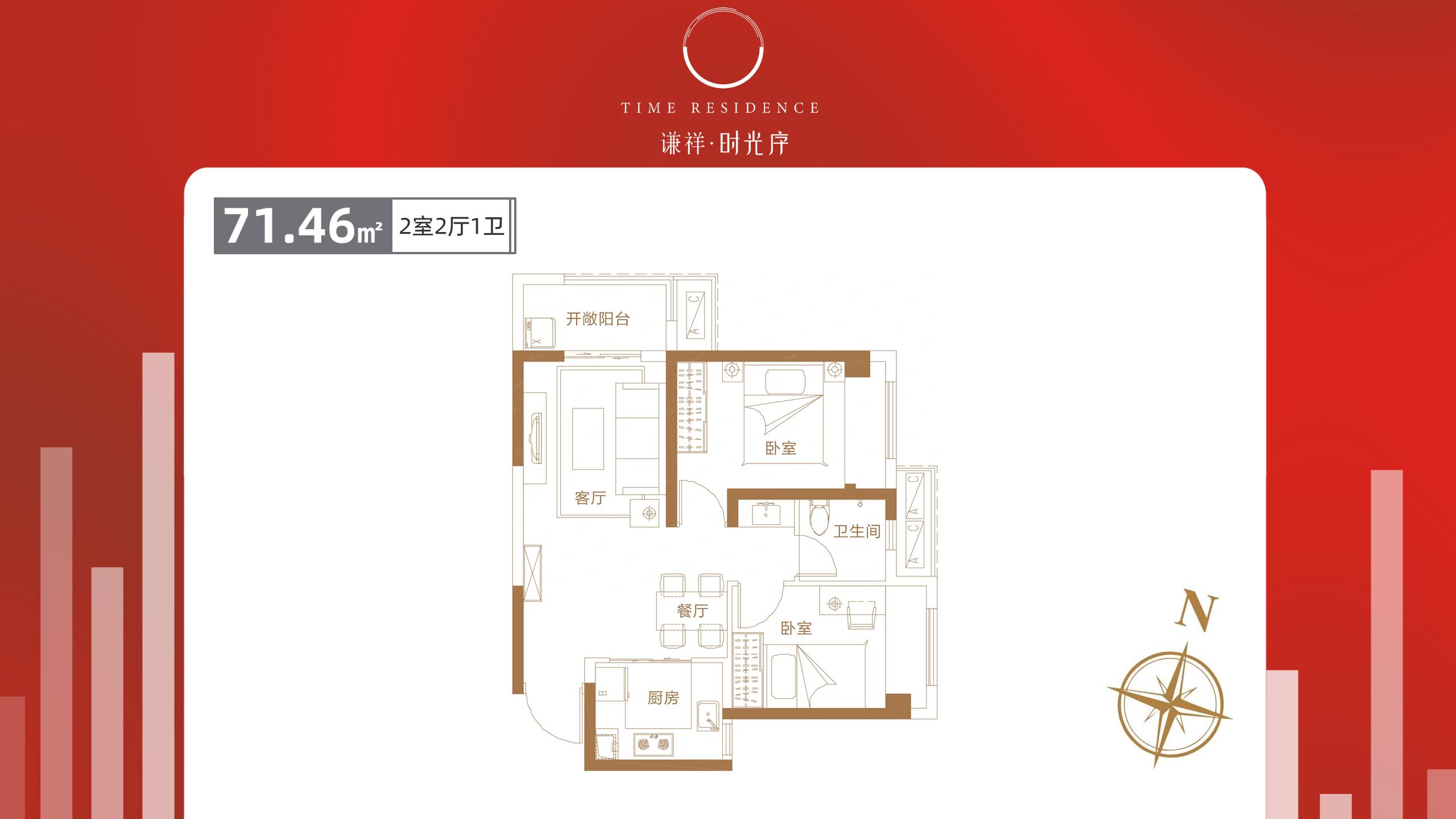 郑州市谦祥时光序精装修,郑州谦祥时光序105平户型怎么样