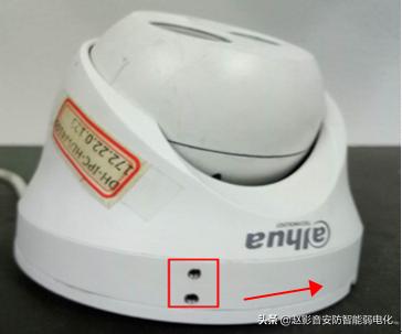 大华半球监控线接法图解,大华安防半球监控怎么拆底座