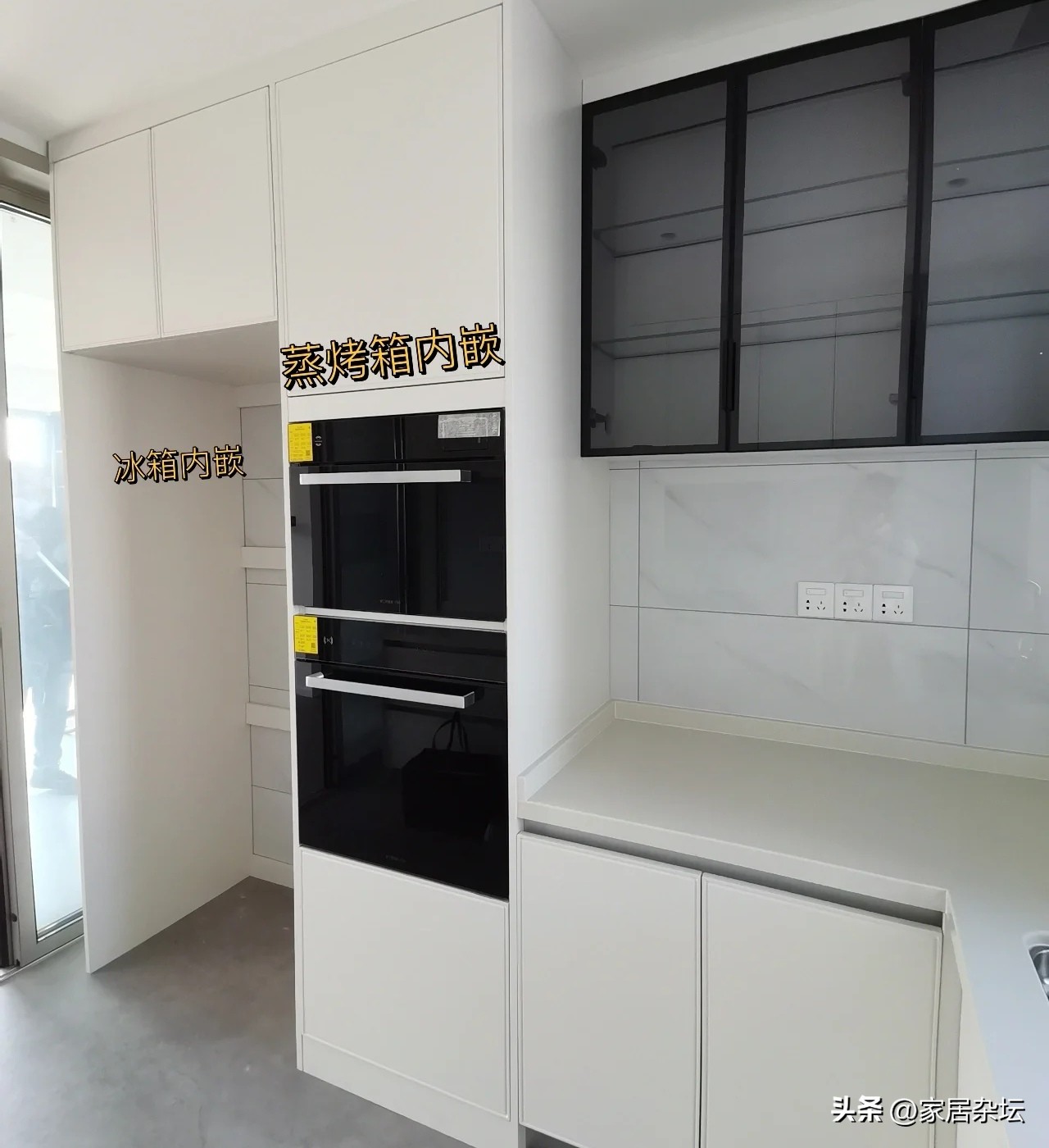 全隐藏嵌入式冰箱具体怎么做,两边都是墙嵌入式冰箱怎么做