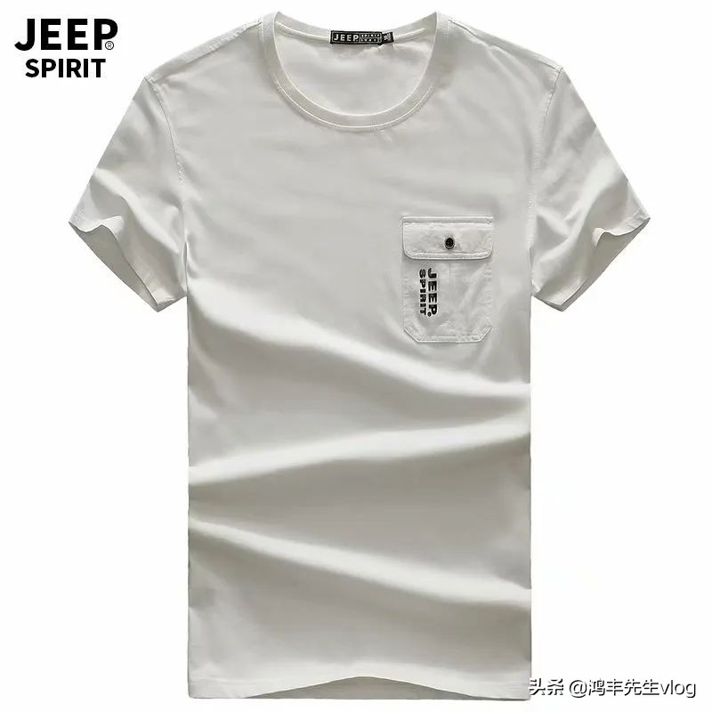 jeep短袖t恤专卖店男装翻领,jeep短袖t恤男纯棉官方正品