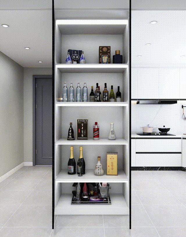 入户见厨房怎么改,入户就是厨房怎么布局