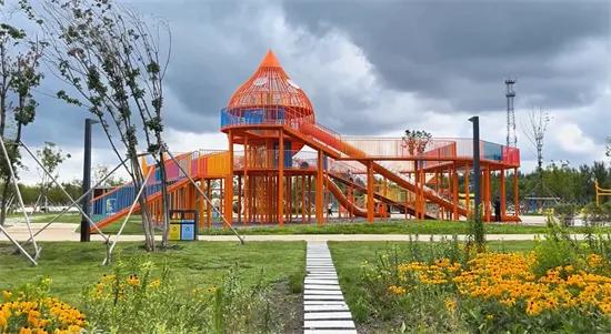 民生福祉幸福底色|长春汽开区：打造“城市绿肺”刷新西湖公园“颜值”