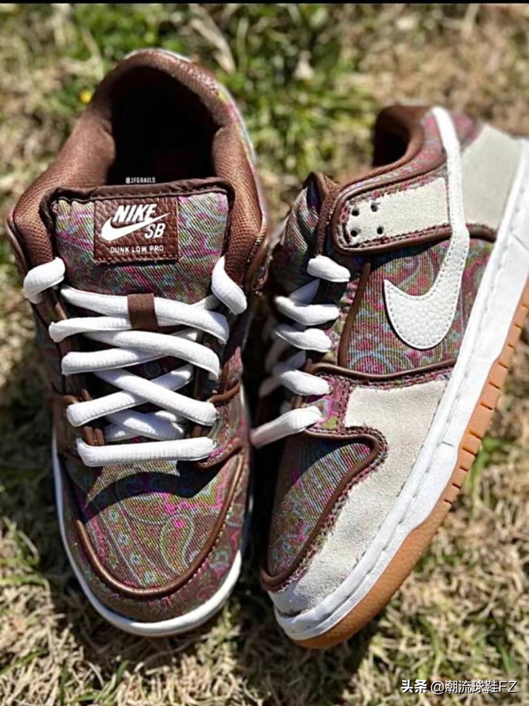 dunk腰果花每双都一样吗,sbdunk棕白腰果花撕撕乐