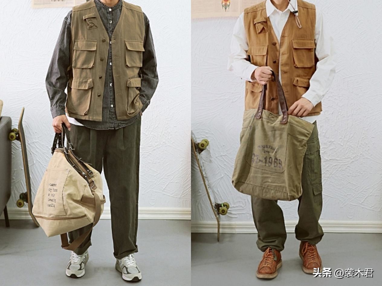 阿美咔叽复古风男装穿搭,阿美咔叽美式复古穿搭男