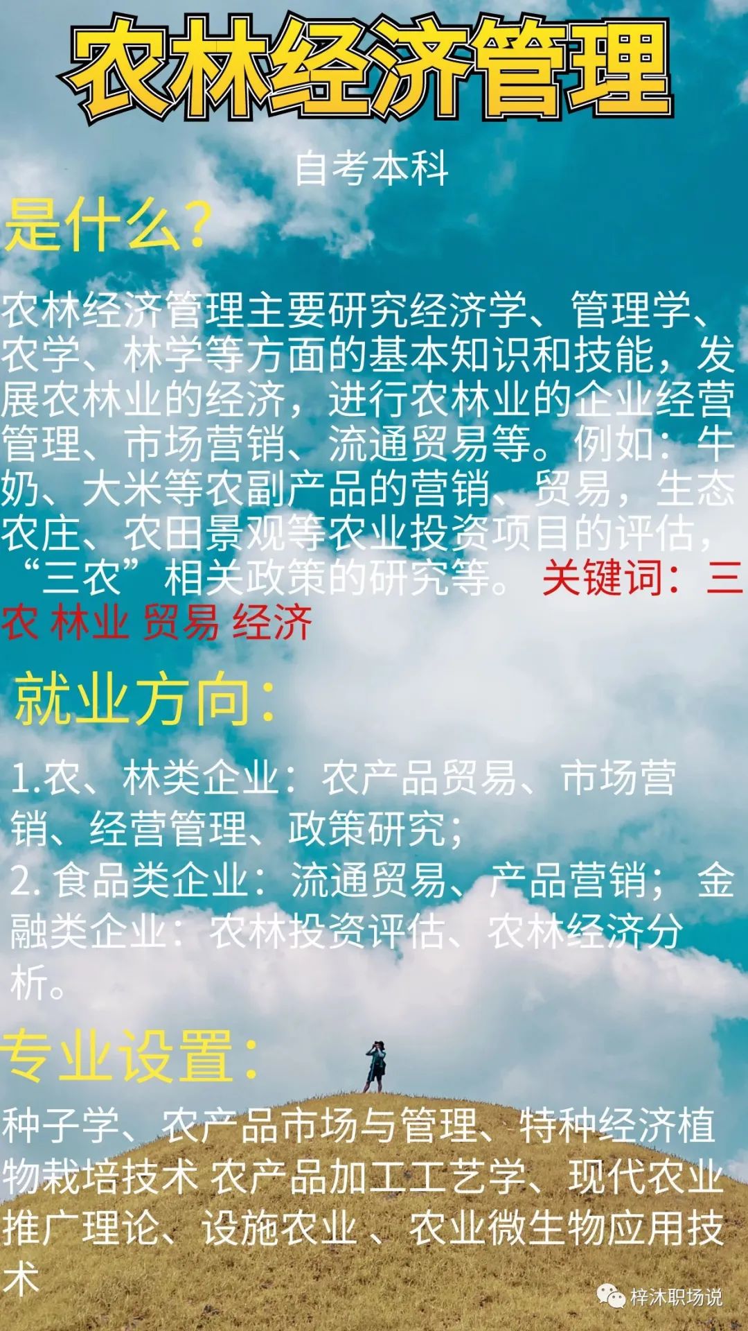 自考农林经济管理好考吗,自考农业经济管理专科