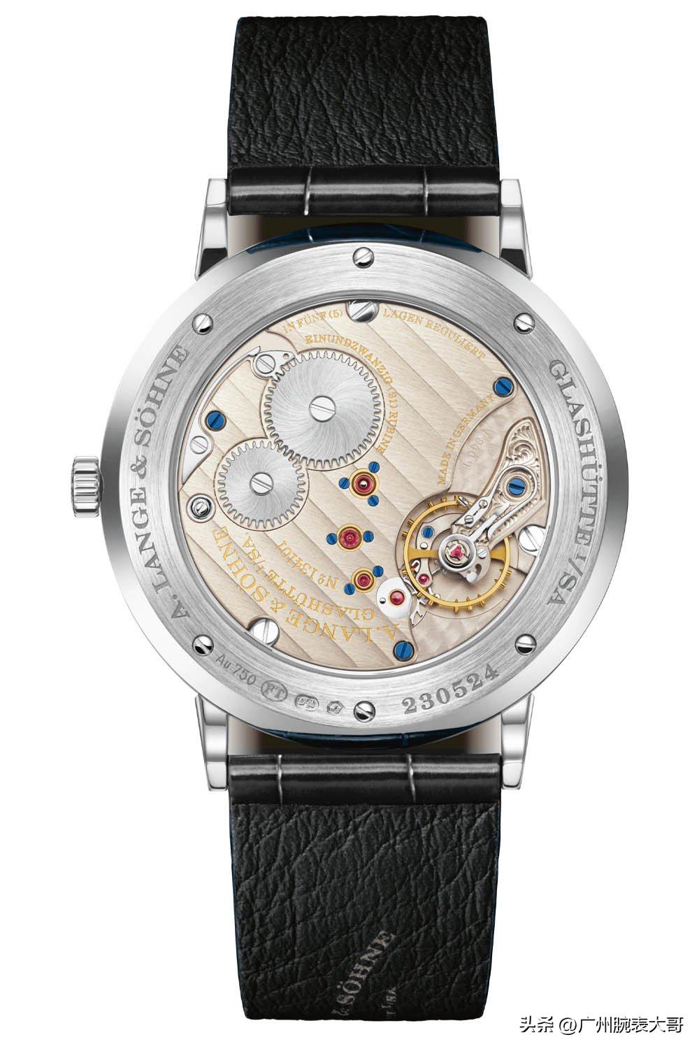 朗格saxoniathinblue星空盘腕表,朗格推出新款saxoniaoutsizedate腕表