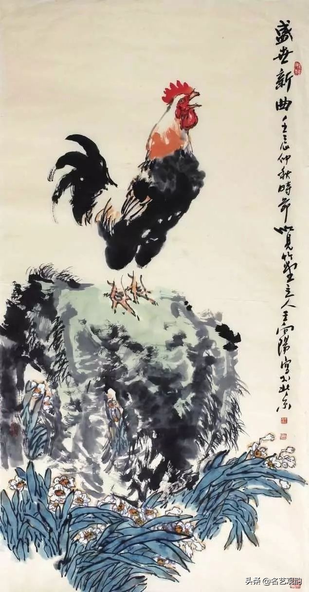 十二生肖鸡画法步骤,鸡的画法简笔画步骤