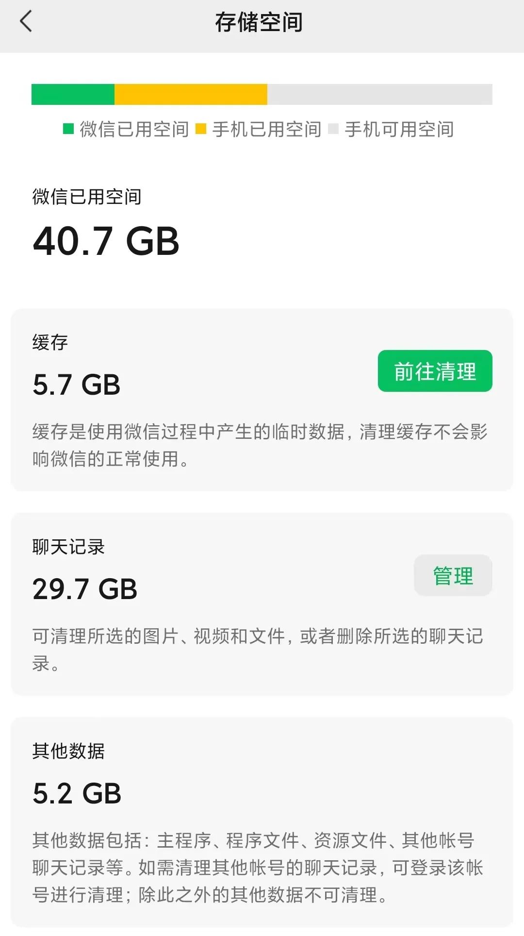 如何减少微信占用手机内存？微信占用手机内存较大如何清理？