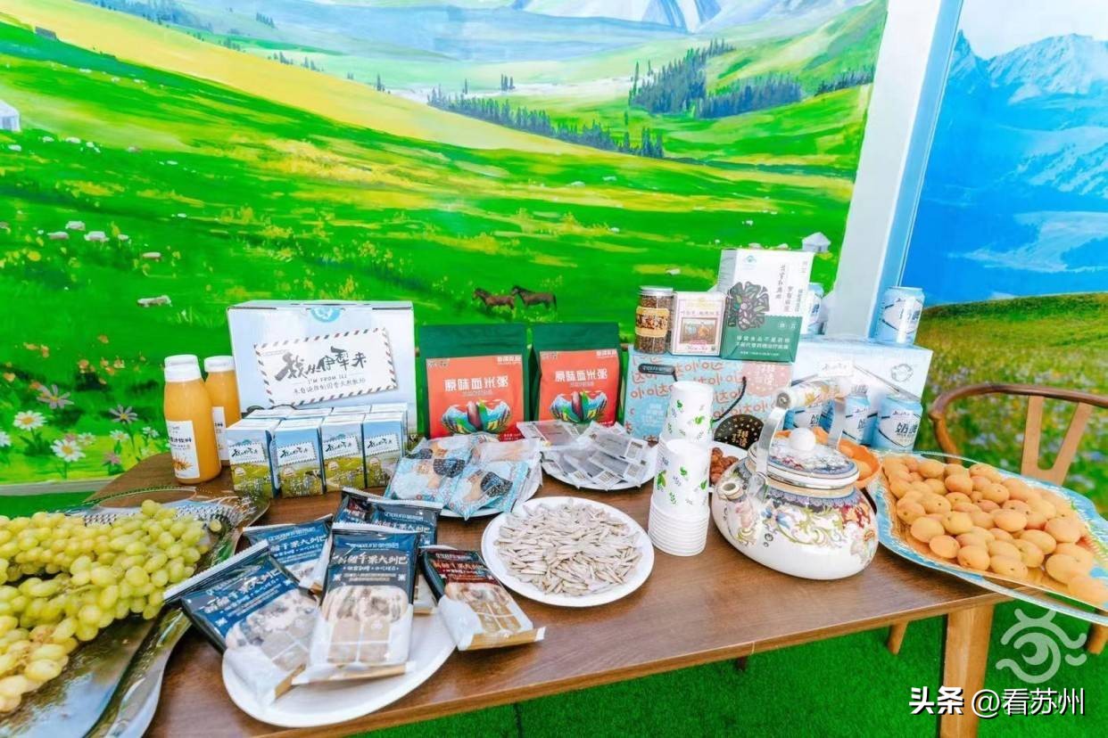 足不出户买*疆新**特产！苏伊两地农文旅交流新添“窗口”
