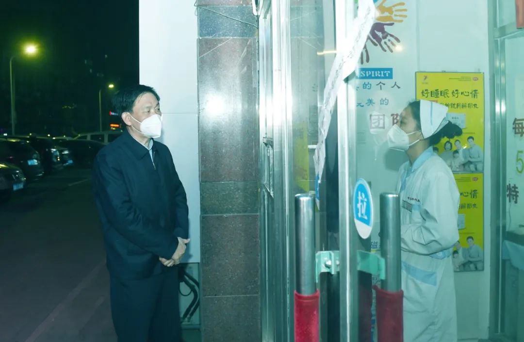 张志军指导防疫工作,领导暗访疫情防控工作