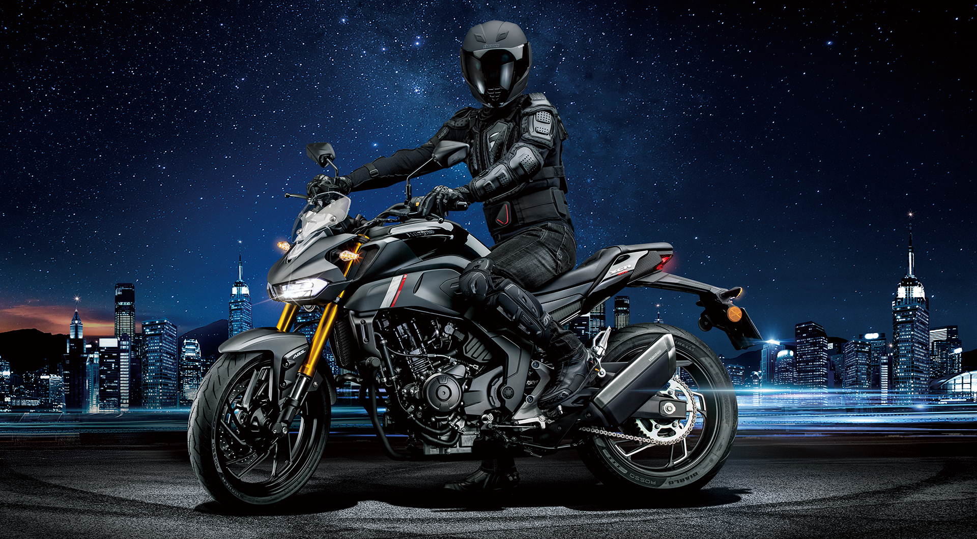 豪爵大动作,摩托车骚操作搞笑