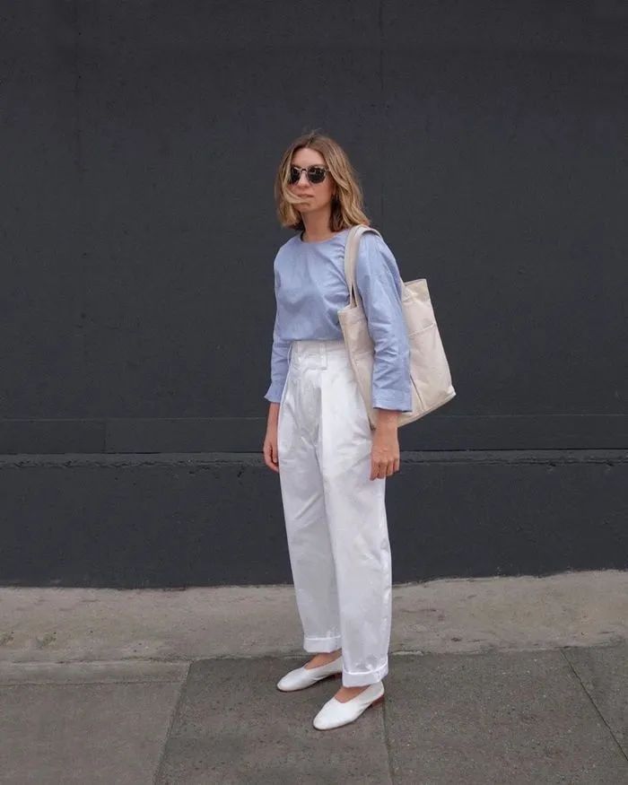 穿蓝色永不过时的高级感,意式轻奢风的高级感蓝色