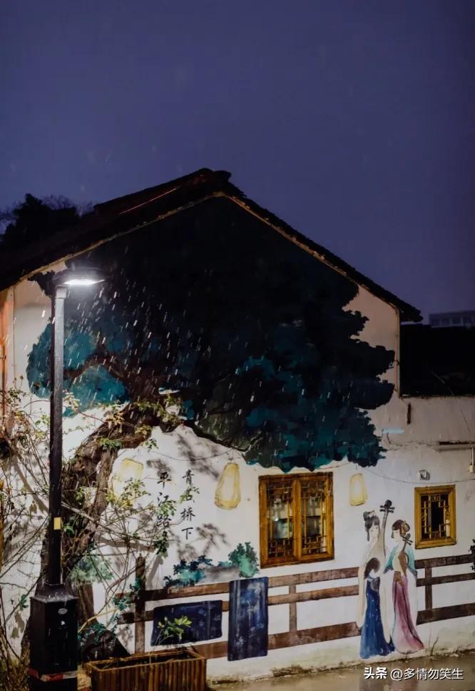 苏州烟雨江南雪景,苏州下雪的美景