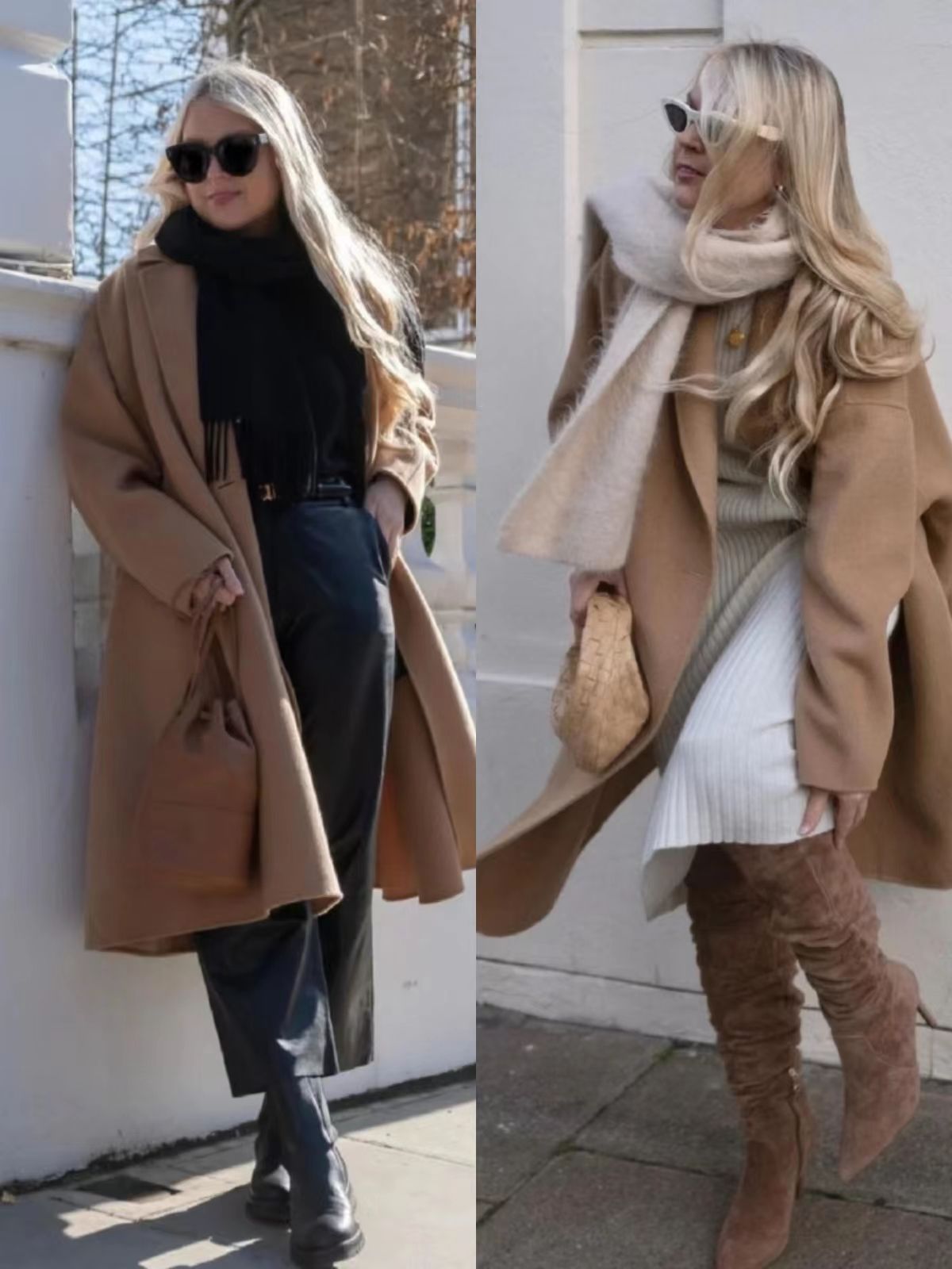 今年冬天流行什么款式的大衣好看,大红呢大衣配什么颜色打底衫