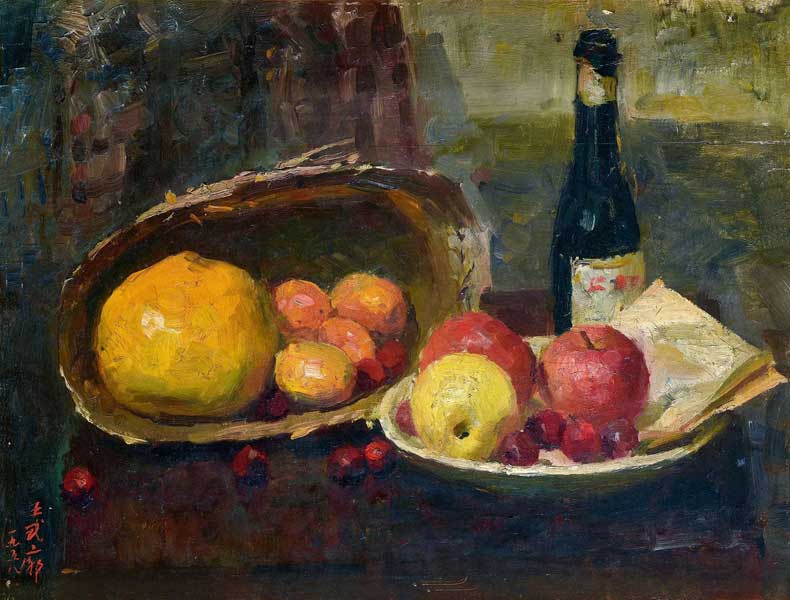 我国现代画家王式廓的油画素描稿,王式廓井冈山会师油画创作背景