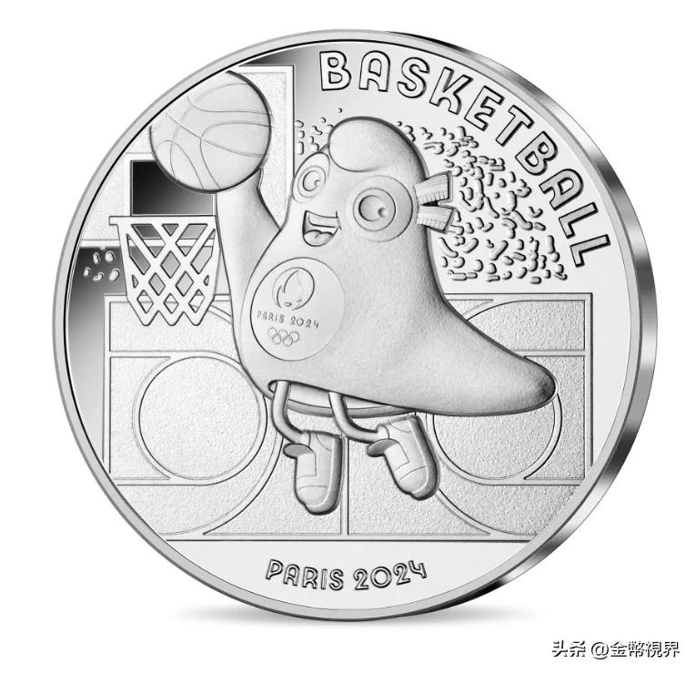 法国2024奥运纪念币,巴黎奥运会纪念币