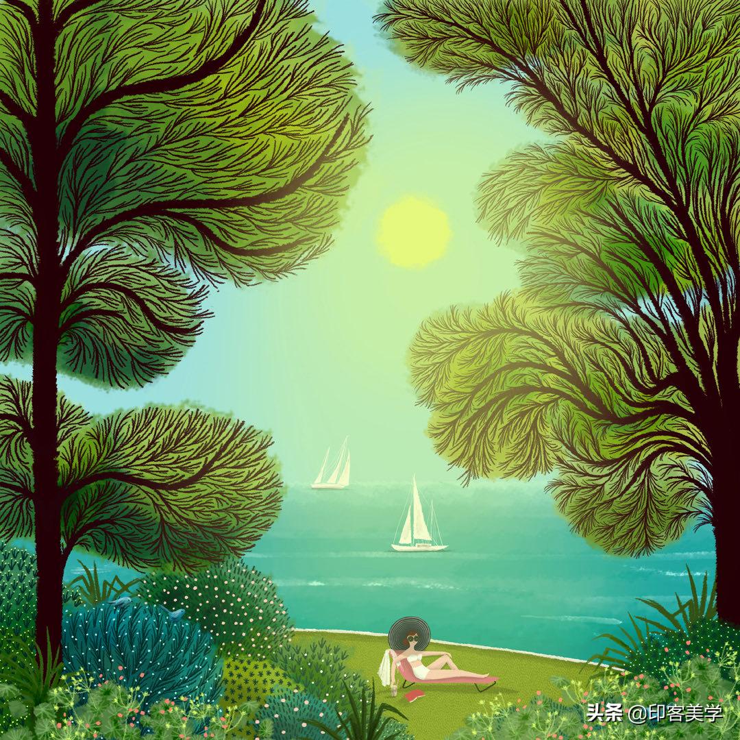 很小众却很惊艳的头像插画,一组写实风头像插画作品