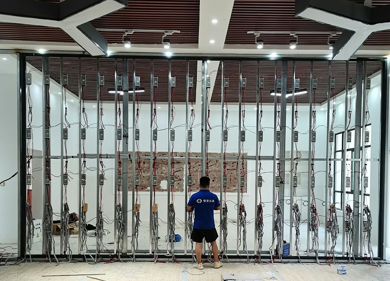 智显立诺LED显示屏闪耀某文化传媒公司直播间