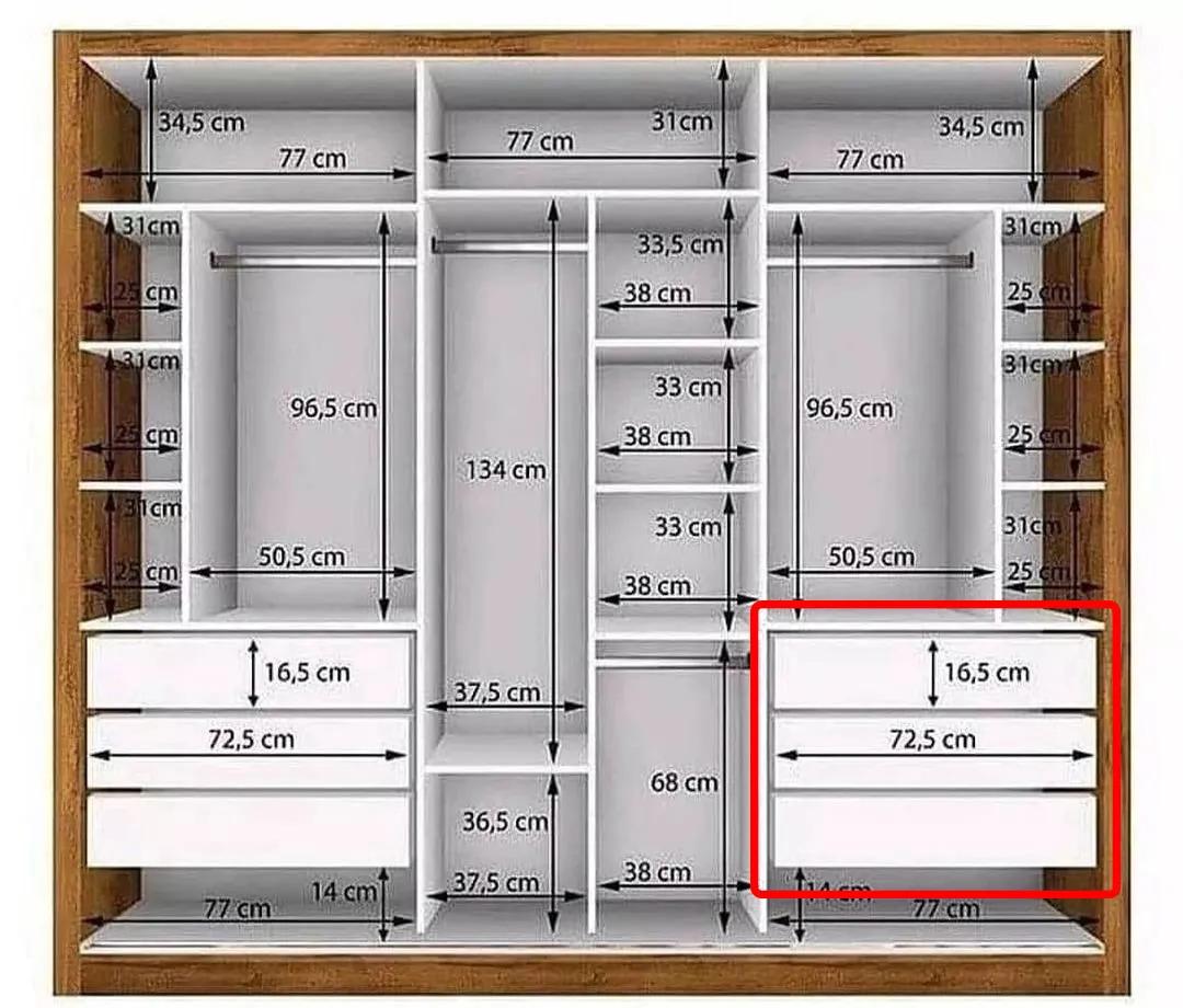 步入式衣帽间尺寸设计原则,步入式衣帽间太窄了