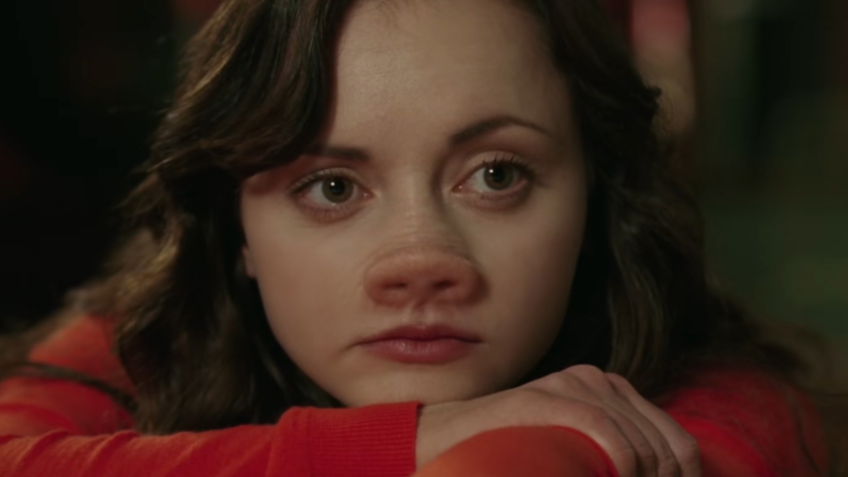 长着猪鼻子的女孩,长着猪鼻子的女人